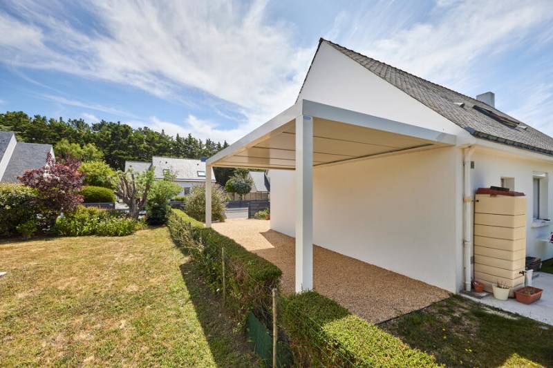 Carport blanc 3x5m moderne et résistant une Installation rapide à Martigues