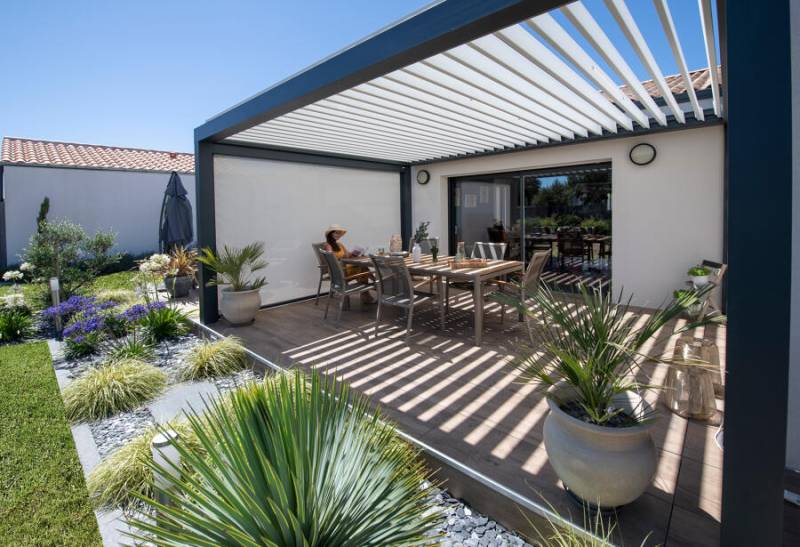 Double pergola bioclimatique personnalisée selon vos besoins à Toulon