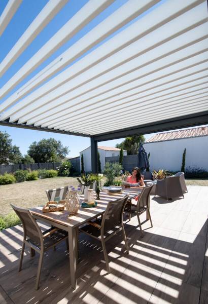 Double pergola bioclimatique personnalisée selon vos besoins à Toulon