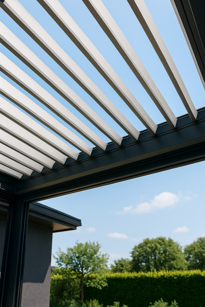 Offrez-vous une pergola bioclimatique vitrée innovante et design à Aix-en-Provence