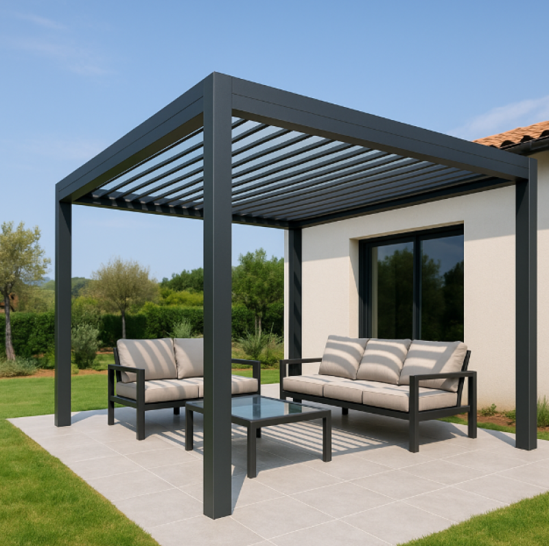 Installez une terrasse bioclimatique pour votre maison dans le Var