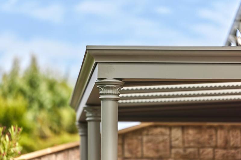 Pergola luminov finition