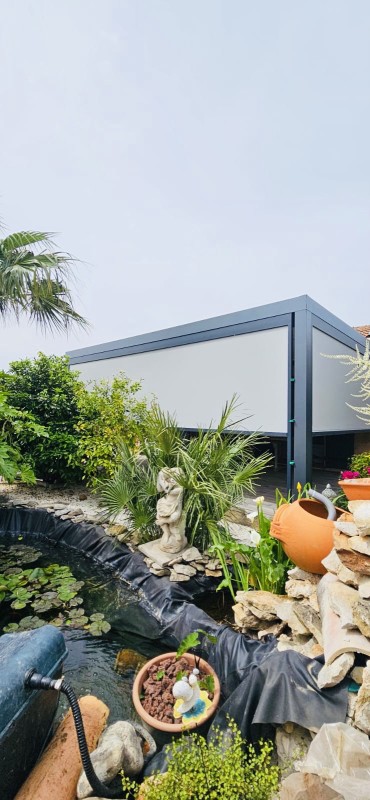 Installation d'une Pergola avec stores intégrés 4x6 à Marignane